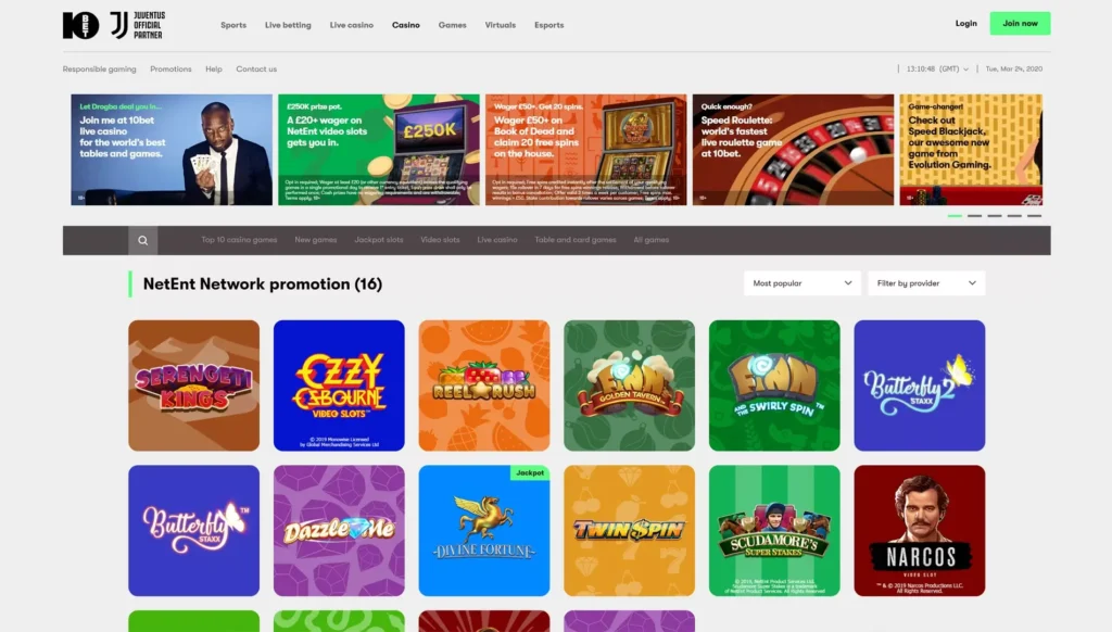 Reseña 10bet Casino México